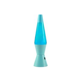 iTotal - Spaceship LED Lava Lamp - Light blue base, blue liquid and white wax (XL3332) / Baby and Children