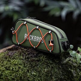 Rockbros TL004 ROAD TO SKY 0.7 l waterproof frame bag - green