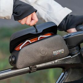Rockbros AS-134 ROAD TO SKY 0.9L Frame Bag Waterproof - Black