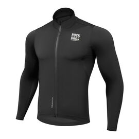 Rockbros TLWT001 ROAD TO SKY windproof insulated cycling jersey M - black