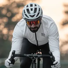Rockbros TLWT001 ROAD TO SKY windproof insulated cycling jersey M - white
