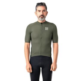 Rockbros 15220004004 ROAD TO SKY men's cycling jersey short sleeve L - green