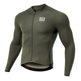 Rockbros 15220003003 ROAD TO SKY men's cycling jersey long sleeve M - green