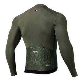 Rockbros 15220003004 ROAD TO SKY men's cycling jersey long sleeve L - green