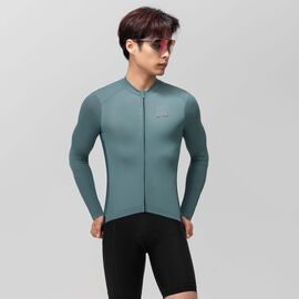 Rockbros 15120015017 ROAD TO SKY men's cycling jersey long sleeve M - gray-blue