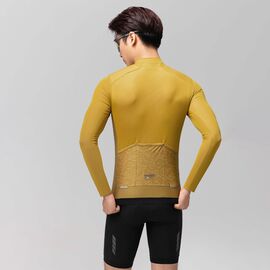 Rockbros 15120015024 ROAD TO SKY men's cycling jersey long sleeve M - yellow