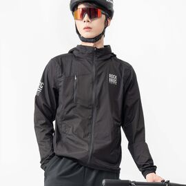 Rockbros TLWT002 ROAD TO SKY L Bicycle Windbreaker - Black