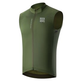 Rockbros TLMJ003-01 ROAD TO SKY men's lightweight breathable cycling vest S - green