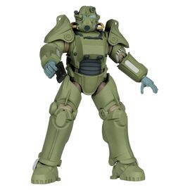 Fallout 76 Gaming Edition Action Figure T-45 Military Armor (Red Platinum Edition) 20 cm