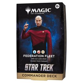 Magic the Gathering Star Trek Commander Decks Case (4) english