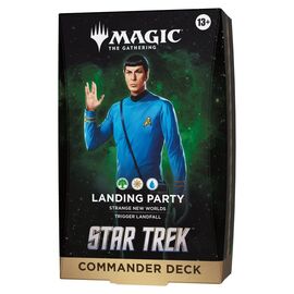 Magic the Gathering Star Trek Commander Decks Case (4) english