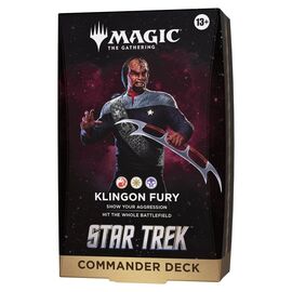 Magic the Gathering Star Trek Commander Decks Case (4) english