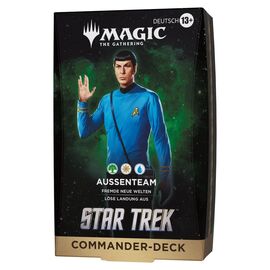 Magic the Gathering Star Trek Commander Decks Case (4) german