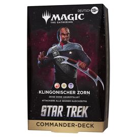 Magic the Gathering Star Trek Commander Decks Case (4) german