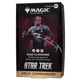 Magic the Gathering Star Trek Commander Decks Case (4) french
