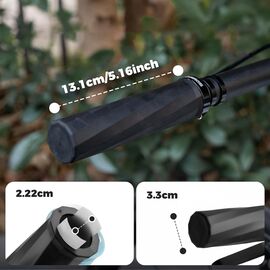 Rockbros 71230002004 rubber bike grips - black