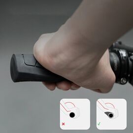 Rockbros G326PL Bicycle Grips - Black