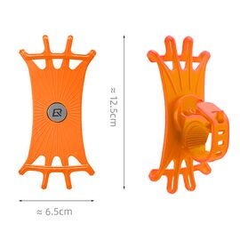 Rockbros LF436 Handlebar Clamp Phone Holder - Orange