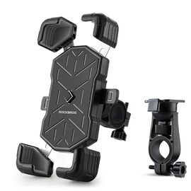 Rockbros HW-117 Handlebar Clamp Phone Holder - Black and Gray