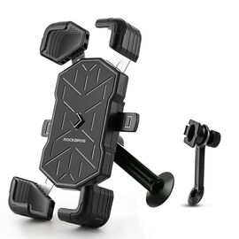Rockbros HW-117 Handlebar Clamp Phone Holder - Black and Gray