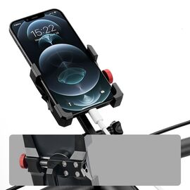 Rockbros 25210039001 Handlebar Clamp Phone Holder - Black