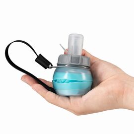Rockbros 350017002 soft flask running water bottle 500 ml - light blue