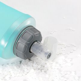 Rockbros 350017002 soft flask running water bottle 500 ml - light blue
