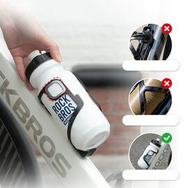 Rockbros BBC2504 Ultralight Aluminum Bottle Cage - Black