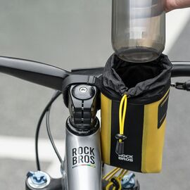 Rockbros AS-162 Waterproof Handlebar Bottle Bag - Yellow