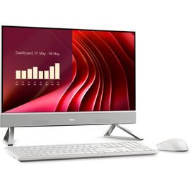 DELL EC24250 Intel® Core™ i5 i5-1334U 60.5 cm (23.8") 1920 x 1080 pixels All-in-One PC 16 GB DDR5-SDRAM 512 GB SSD Windows 11 Pro Wi-Fi 6E (802.11ax) White