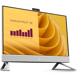 DELL EC27250 Intel Core 7 150U 68.6 cm (27") 1920 x 1080 pixels Touchscreen All-in-One PC 16 GB DDR5-SDRAM 1 TB SSD NVIDIA GeForce MX570A Windows 11 Pro Wi-Fi 6E (802.11ax) Pearl, White