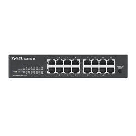 Zyxel GS1100-16 Unmanaged Gigabit Ethernet (10/100/1000) Black