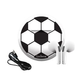Lexibook - Football In-Ear Bluetooth® earbuds with charging storage case (HPBT05FO) / Toys