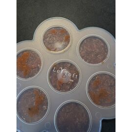 Le Toft - Freezer Form - Cappuccino - 7 compartments - 19.5 × 5 × 21 cm / Baby and Children