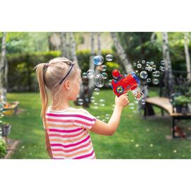 Lexibook - Spidey & His Amazing Friends Electronic Bubble gun with 3D figurine and light & sound effects (PRB30SP) / Toys