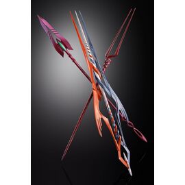 Neon Genesis Evangelion Metal Build Action Figure Eva Production Model-02 30th with the Spear of Cassius 22 cm