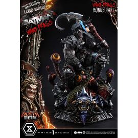 Dark Nights: Death Metal Museum Masterline Statue 1/3 Lobo Batman: Batman Who Frags Deluxe Bonus Version 81 cm