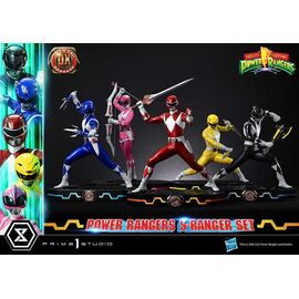 Mighty Morphin Power Rangers Premium Masterline Set of 5 Statues 1/4 Deluxe Bonus Version 62 cm