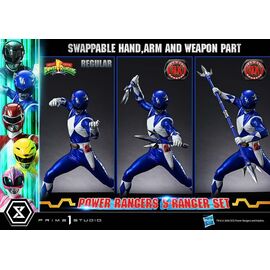 Mighty Morphin Power Rangers Premium Masterline Set of 5 Statues 1/4 Deluxe Bonus Version 62 cm