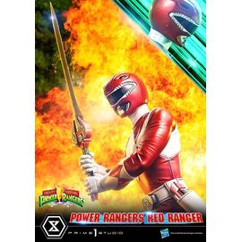 Mighty Morphin Power Rangers Premium Masterline Statue 1/4 Red Ranger 62 cm