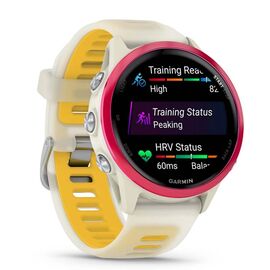Garmin Forerunner 570 3.05 cm (1.2") AMOLED 42 mm Digital 390 x 390 pixels Touchscreen Pink, White Wi-Fi GPS (satellite)