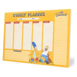 The Simpsons Weekly Planner A4