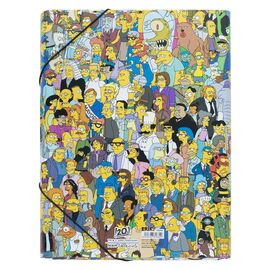 The Simpsons Elasticated Folder 34 x 26 cm