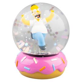 The Simpsons Snow Globe Homer Simpson Donut 10 cm