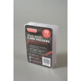 Evoretro Card Holders 50-Pack Semi-Rigid 8 x 12 cm