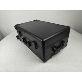 Evoretro Trading Card Luggage Wheeled Case 5-Rows Round Aluminum 56.0 x 35.4 cm