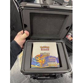 Evoretro Graded Card Display and Carry Case with Display Window Black