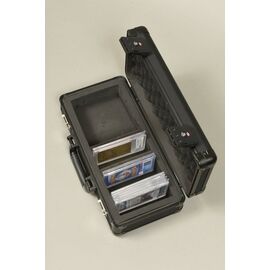 Evoretro Mini Carrying Case with Handle & Removable Foam Black