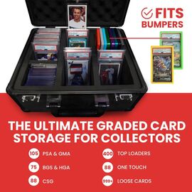 Evoretro Trading Card Storage Box for 90 Cards X Gray