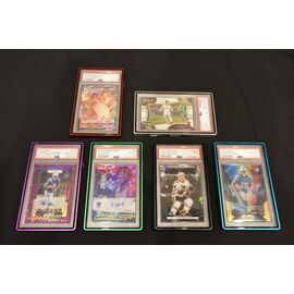 Slab Case Protectors for PSA Graded Cards Red
